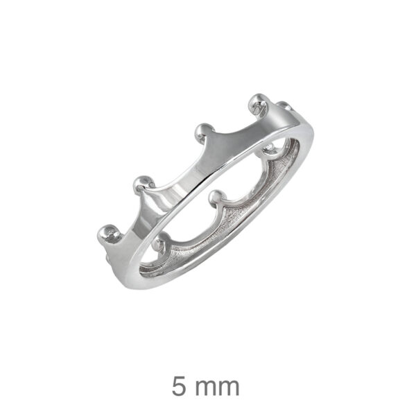 sortija plata corona
